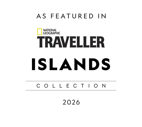 As featured in National Geographic Traveller, Islands Collection 2026